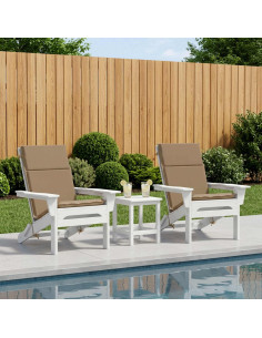 Cuscino per sedia a schienale alto GEMERT 2 pz 100% Poliestere