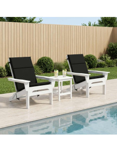 Cuscino per sedia a schienale alto GEMERT 2 pz 100% Poliestere