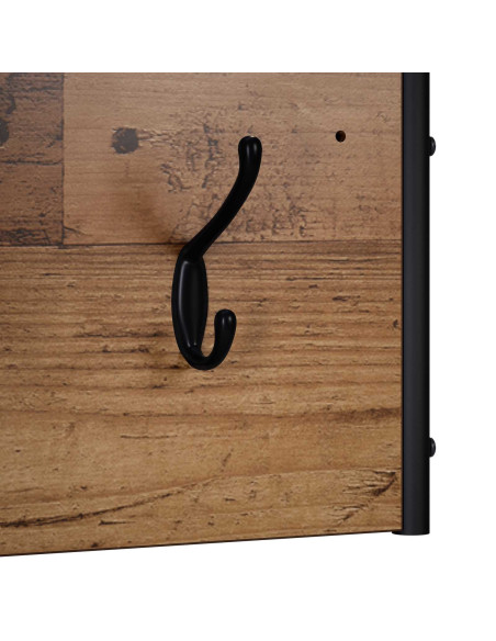 Appendiabiti Legno antico 60 x 30 x 25 cm Legno ingegnerizzato