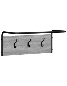 Appendiabiti Sonoma grigio 60 x 30 x 25 cm Legno ingegnerizzato 2