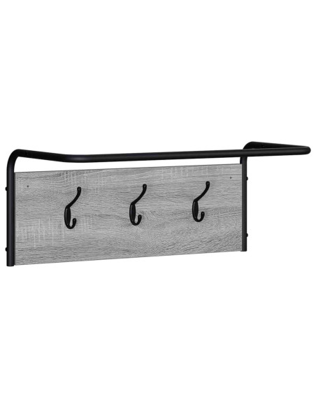 Appendiabiti Sonoma grigio 60 x 30 x 25 cm Legno ingegnerizzato