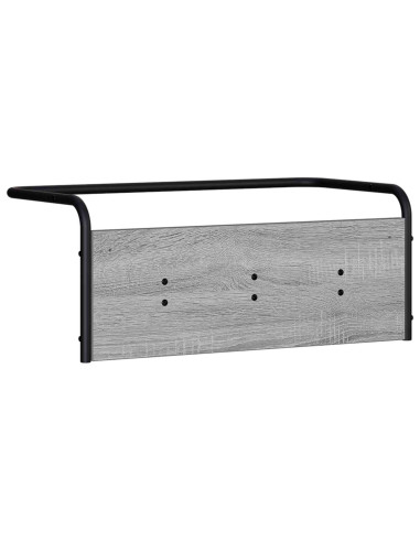 Appendiabiti Sonoma grigio 60 x 30 x 25 cm Legno ingegnerizzato