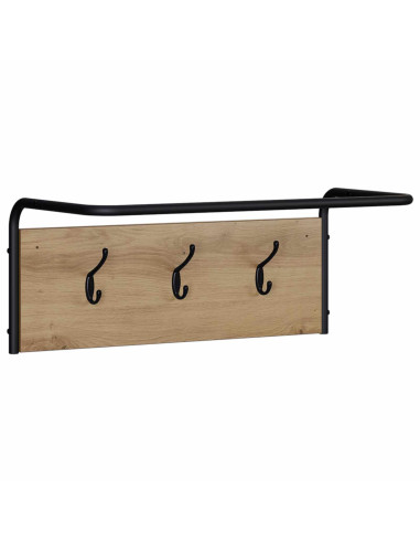 Appendiabiti Rovere Artigianale 60 x 30 x 25 cm