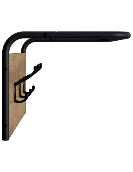 Appendiabiti Rovere Artigianale 60 x 30 x 25 cm