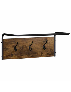 Appendiabiti Rovere Fumo 60 x 30 x 25 cm Legno ingegnerizzato 2