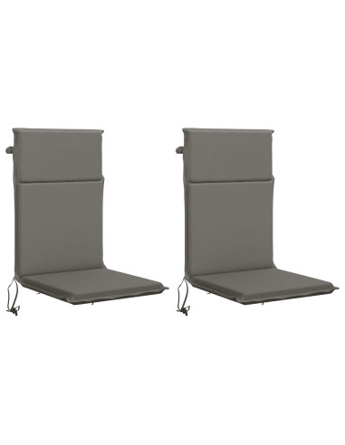Cuscino per sedia a schienale alto GEMERT 2 pz 100% Poliestere