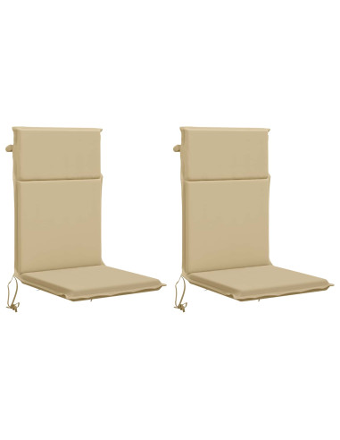 Cuscino per sedia a schienale alto GEMERT 2 pz 100% Poliestere