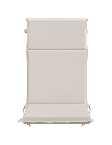 Cuscino per Sedia a Schienale Alto GEMERT 2 pz 100% Poliestere
