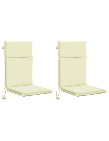 Cuscino per sedia a schienale alto GEMERT 2 pz 100% Poliestere