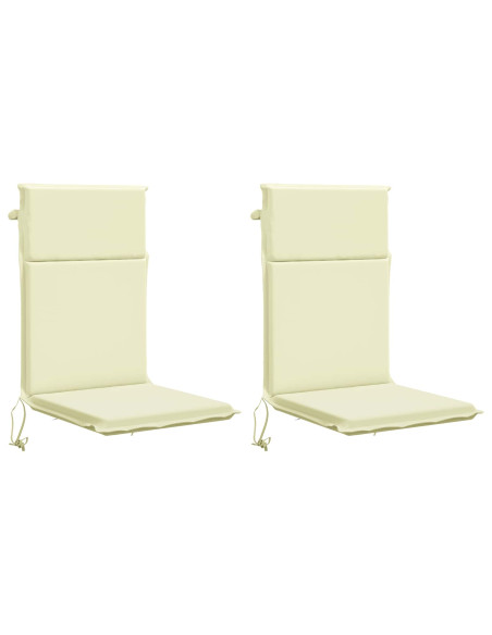 Cuscino per sedia a schienale alto GEMERT 2 pz 100% Poliestere