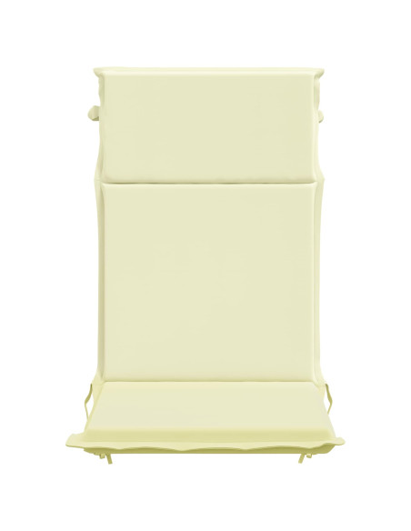 Cuscino per sedia a schienale alto GEMERT 2 pz 100% Poliestere
