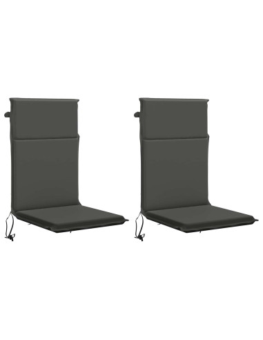 Cuscino per sedia a schienale alto GEMERT 2 pz 100% Poliestere