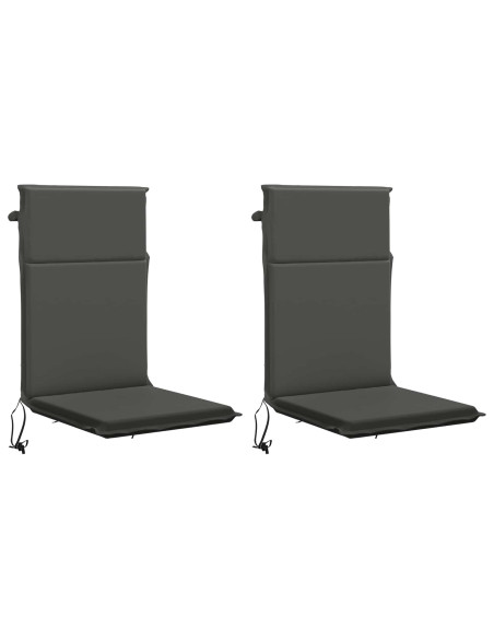 Cuscino per sedia a schienale alto GEMERT 2 pz 100% Poliestere