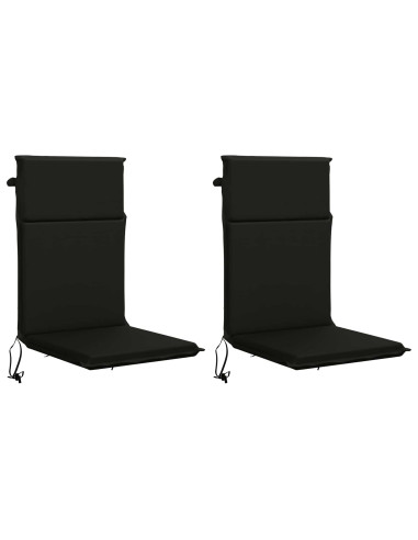 Cuscino per sedia a schienale alto GEMERT 2 pz 100% Poliestere