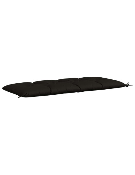 Cuscino per panchina VIANEN 100% Poliestere Nero