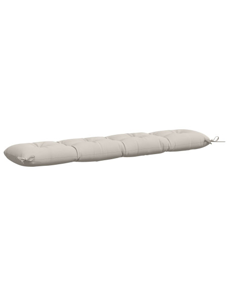 Cuscini per Panchina VIANEN 2 pz 100% Poliestere Bianco