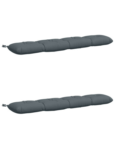 Cuscini per Panchina VIANEN 2 pz 100% Poliestere Blu