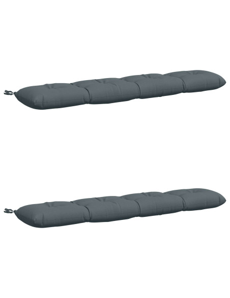 Cuscini per Panchina VIANEN 2 pz 100% Poliestere Blu