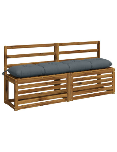 Cuscini per Panchina VIANEN 2 pz 100% Poliestere Blu