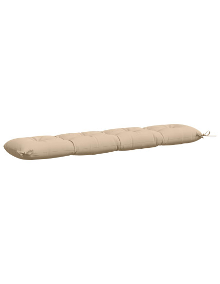 Cuscini per Panchina VIANEN 2 pz 100% Poliestere Crema