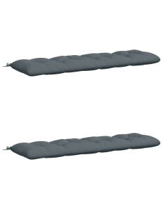 Cuscini per Panchina VIANEN 2 pz 100% Poliestere Blu 2