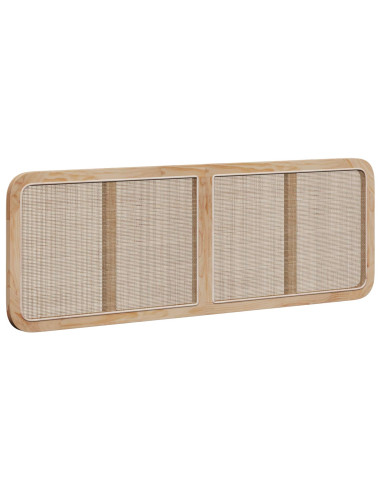 Testiera con testiera Naturale 160 x 55 x 3 cm Rattan