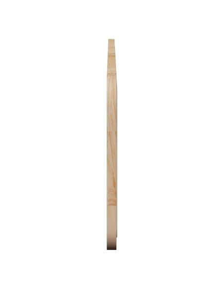 Testiera con testiera Naturale 180 x 55 x 3 cm Rattan