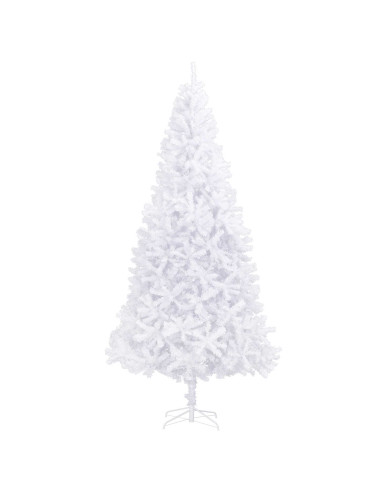 Albero di Natale artificiale Bianco 300 cm PVC e Acciaio