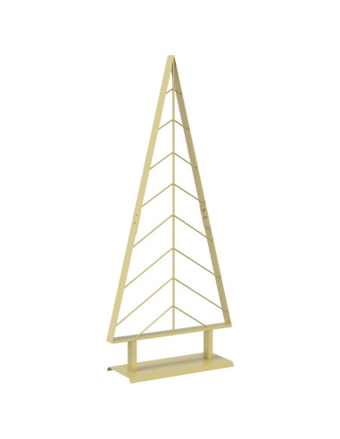 Albero di Natale in metallo con supporto KUOPIO 125 cm Acciaio