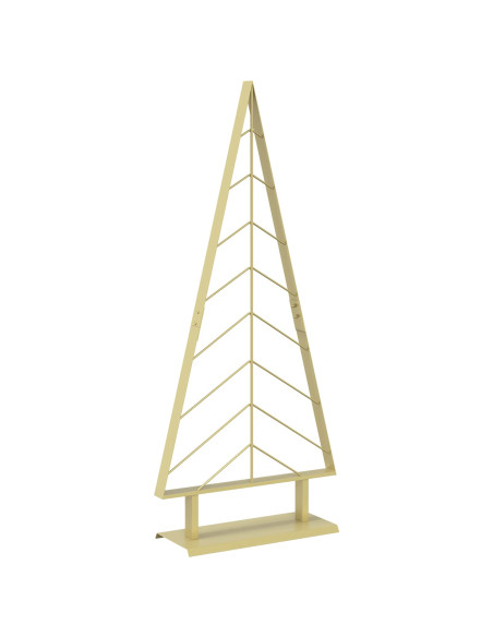 Albero di Natale in metallo con supporto KUOPIO 125 cm Acciaio