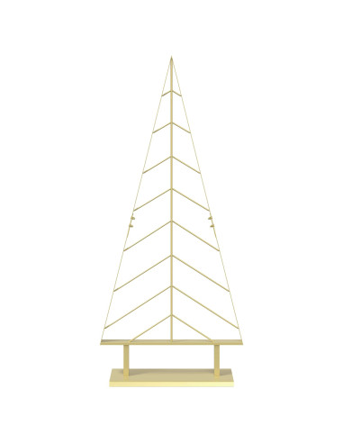 Albero di Natale in metallo con supporto KUOPIO 125 cm Acciaio
