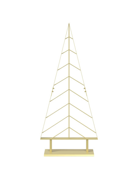 Albero di Natale in metallo con supporto KUOPIO 125 cm Acciaio