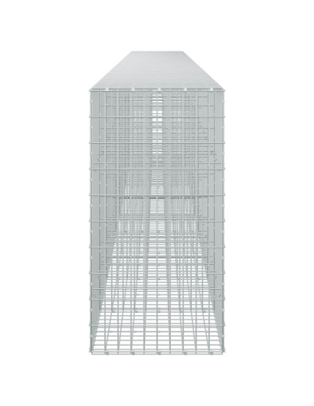 Gabione con Filo da 5 mm e Rete da 5x10 cm 1050x50x100 cm