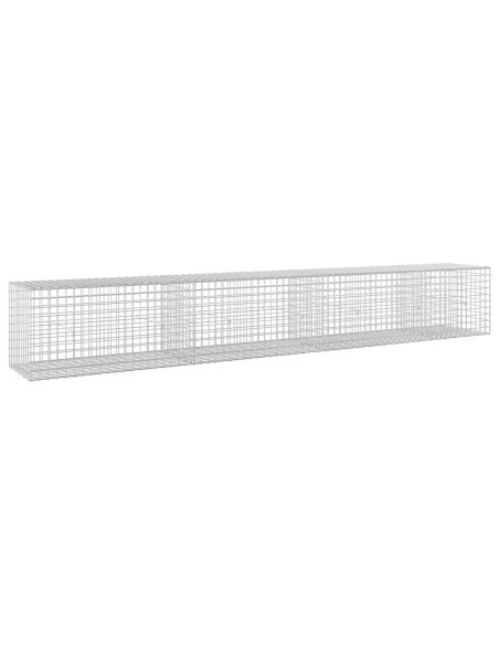 Gabione con filo da 5 mm e rete da 5x5 cm 350x50x50 cm