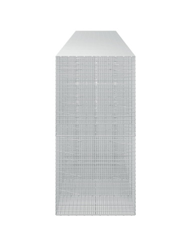 Gabione con Filo da 5 mm e Rete da 5x2,5 cm 950x100x200 cm