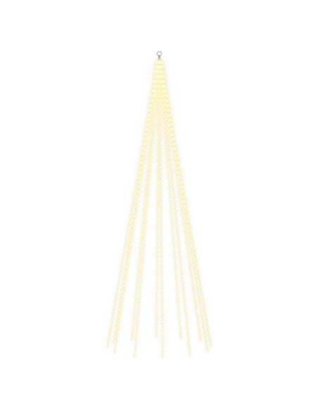 Luci per albero di Natale con picchetti e asta per bandiera