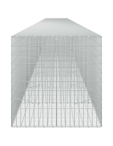Gabione con Filo da 5 mm e Rete da 5x10 cm 1200x100x100 cm