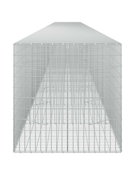 Gabione con Filo da 5 mm e Rete da 5x10 cm 1200x100x100 cm