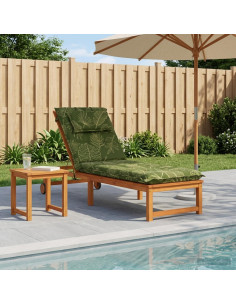 Cuscino per Lettino GEMERT 100% Poliestere Design a foglia