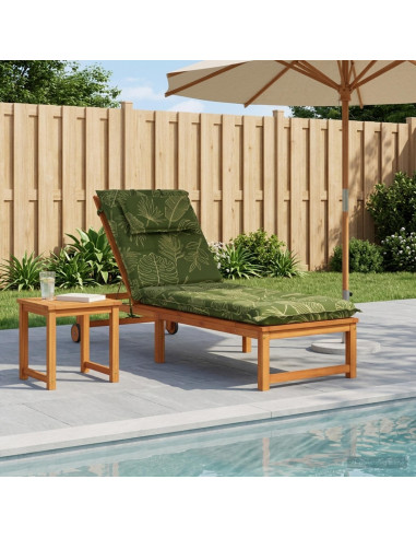 Cuscino per Lettino GEMERT 100% Poliestere Design a foglia