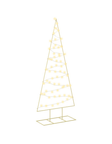 Albero di Natale in metallo con LED KUOPIO 180 cm Bianco caldo
