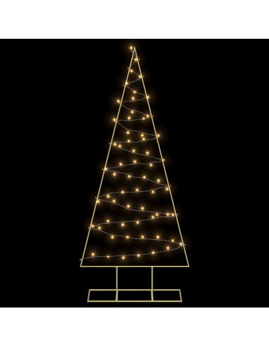 Albero di Natale in metallo con LED KUOPIO 180 cm Bianco caldo