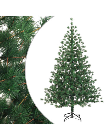 Albero di Natale Artificiale con Rami Pieghevoli 210 cm