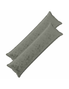 Federa 2 pz HOUTEN Grigio Scuro 40 x 145 cm Flanella 2