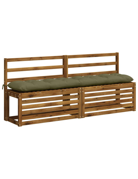 Cuscino per panchina VIANEN 100% Poliestere Verde Oliva