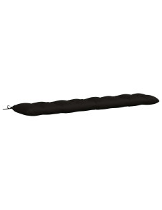 Cuscino per panchina VIANEN 100% Poliestere Nero 2