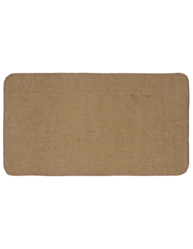 Tappeto da Area Marrone Chiaro 60 x 110 cm Juta