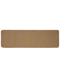 Tappeto da Area Marrone Chiaro 60 x 200 cm Juta