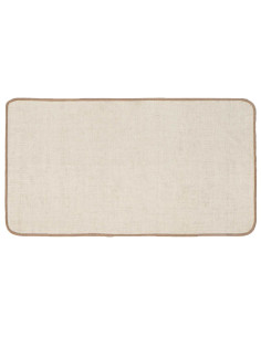 Tappeto da Area Marrone Chiaro 60 x 110 cm Juta 2