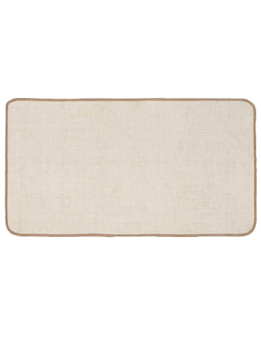 Tappeto da Area Marrone Chiaro 60 x 110 cm Juta